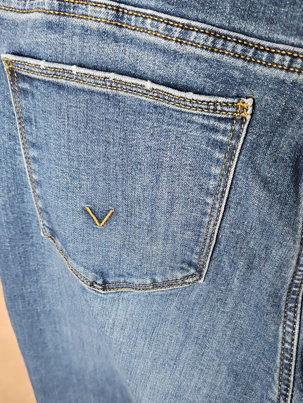 Hudson Jeans Natalie Dianna Wash Slim FIt Raw Hem Cropped/Cuffed Jeans Size 29 - Picture 6 of 9